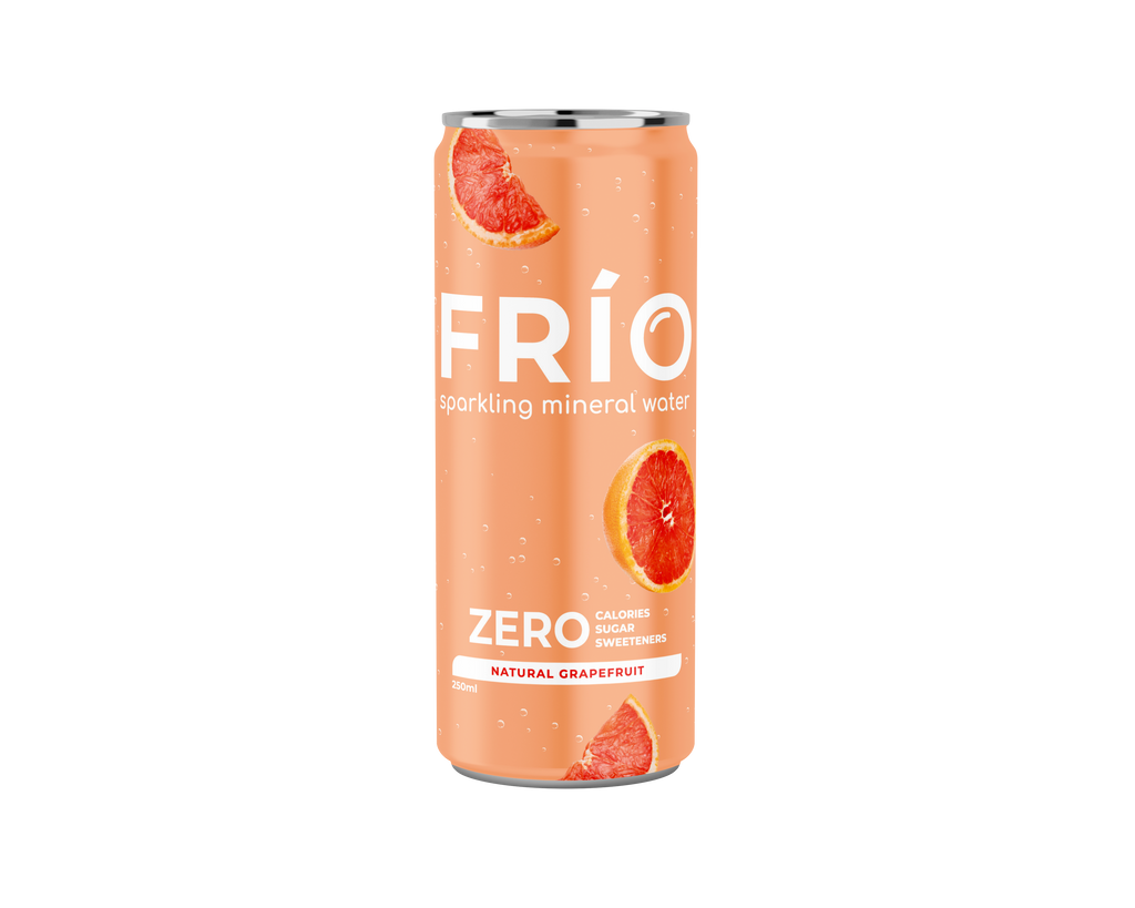 FRÍO Natural Grapefruit Sparkling Mineral Water