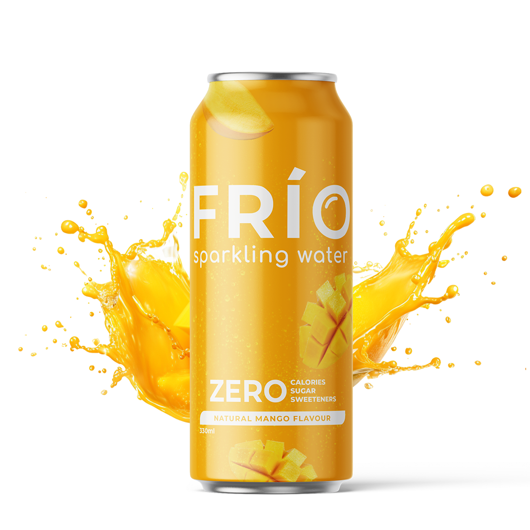 Introducing FRÍO Natural Mango Sparkling Water!