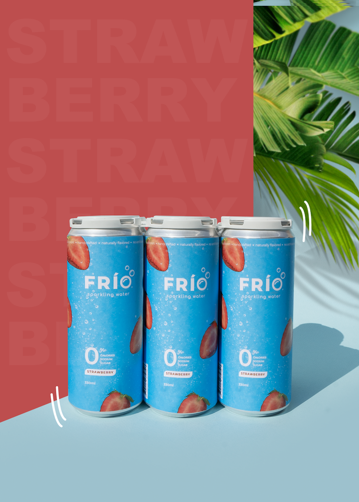 Frío Sparkling Water over sodas.