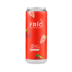 FRÍO Strawberry Sparkling Water - 6 Pack x 330 ml