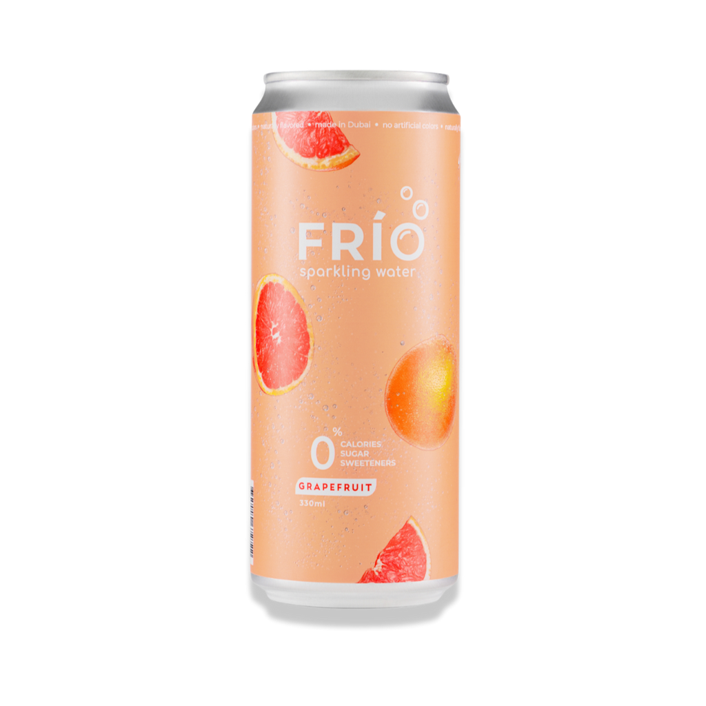 FRÍO Grapefruit Sparkling Water - 6 Pack x 330 ml