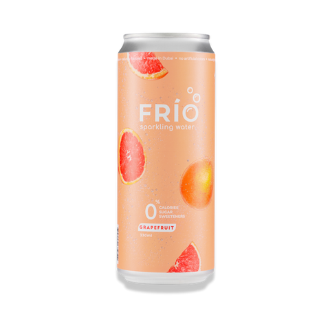 FRÍO Grapefruit Sparkling Water - 6 Pack x 330 ml