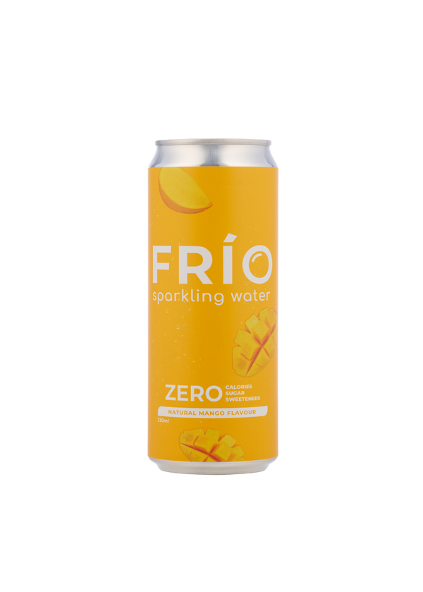 FRÍO Natural Mango Sparkling Water- 6 Pack x 330 ml