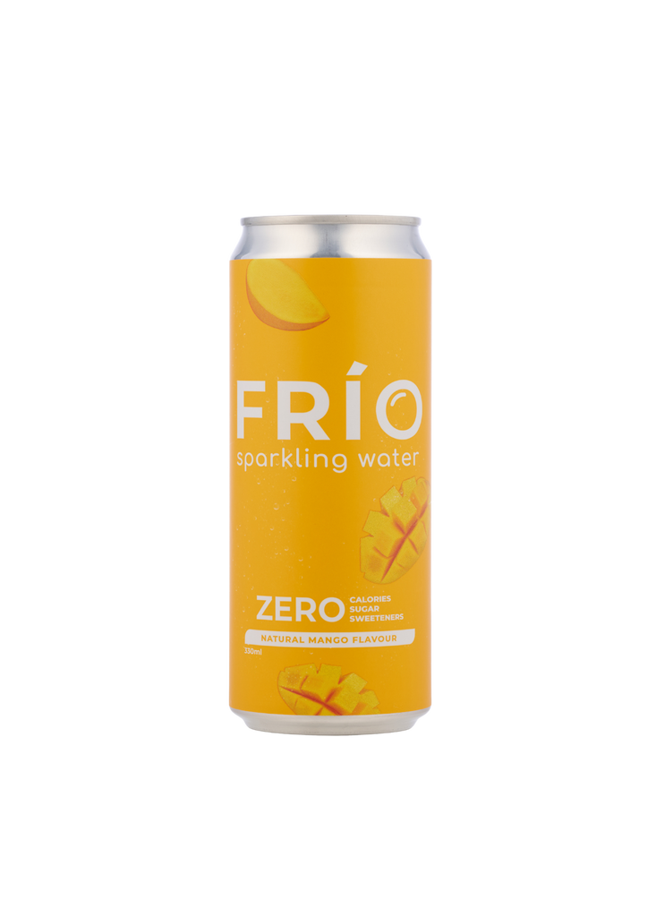 FRÍO Natural Mango Sparkling Water- 6 Pack x 330 ml