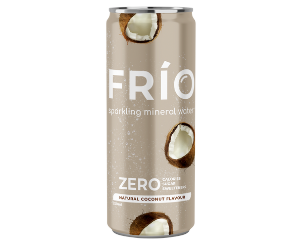 FRÍO Natural Coconut Sparkling Water - 6 Pack x 330 ml