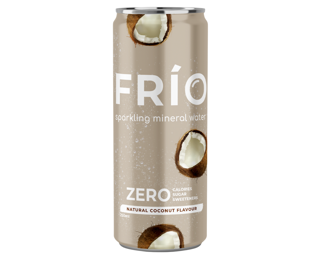 FRÍO Natural Coconut Sparkling Water - 6 Pack x 330 ml