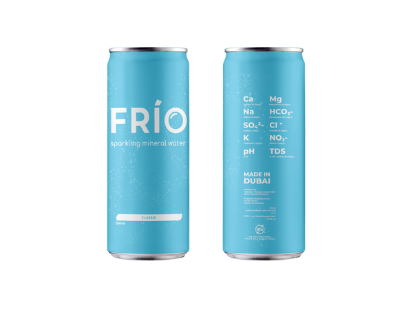 FRÍO Classic Mineral Sparkling Water - 250 ml