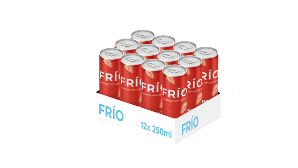 FRÍO Natural Strawberry Sparkling Water- 250ml