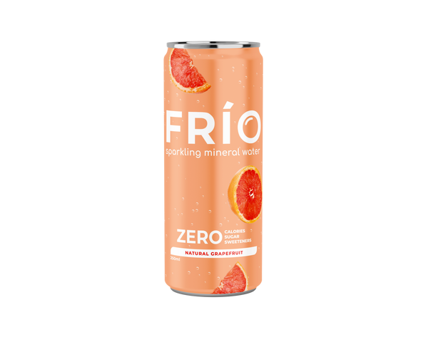 FRÍO Natural Grapefruit Sparkling Mineral Water
