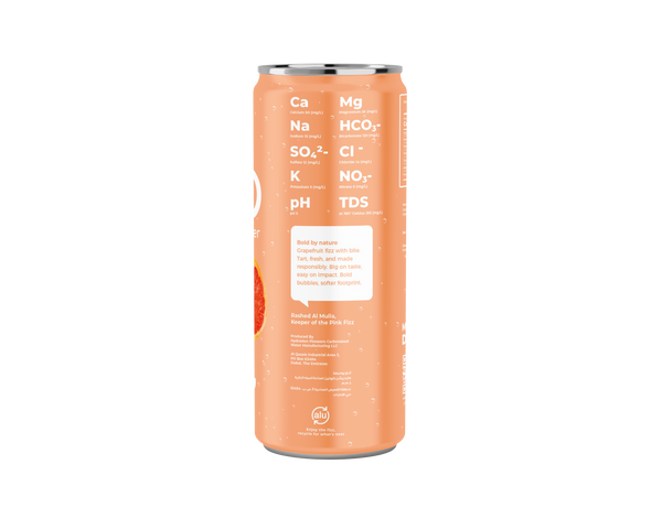 FRÍO Natural Grapefruit Sparkling Mineral Water