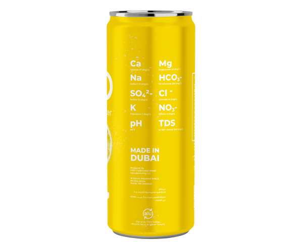 FRÍO Natural Lemon Sparkling Water - 250 ml