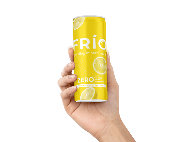 FRÍO Natural Lemon Sparkling Water - 250 ml