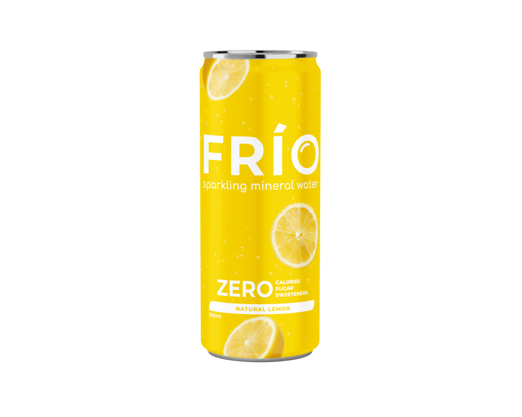 FRÍO Natural Lemon Sparkling Mineral Water