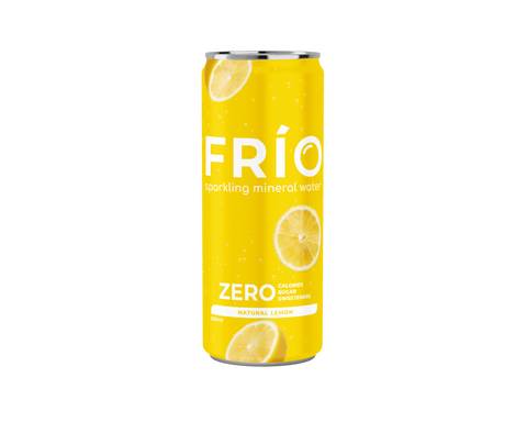 FRÍO Natural Lemon Sparkling Mineral Water