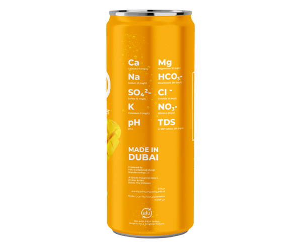 FRÍO Natural Mango Sparkling Water- 250 ml
