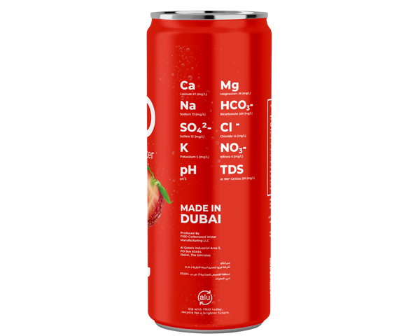 FRÍO Natural Strawberry Sparkling Water- 250ml