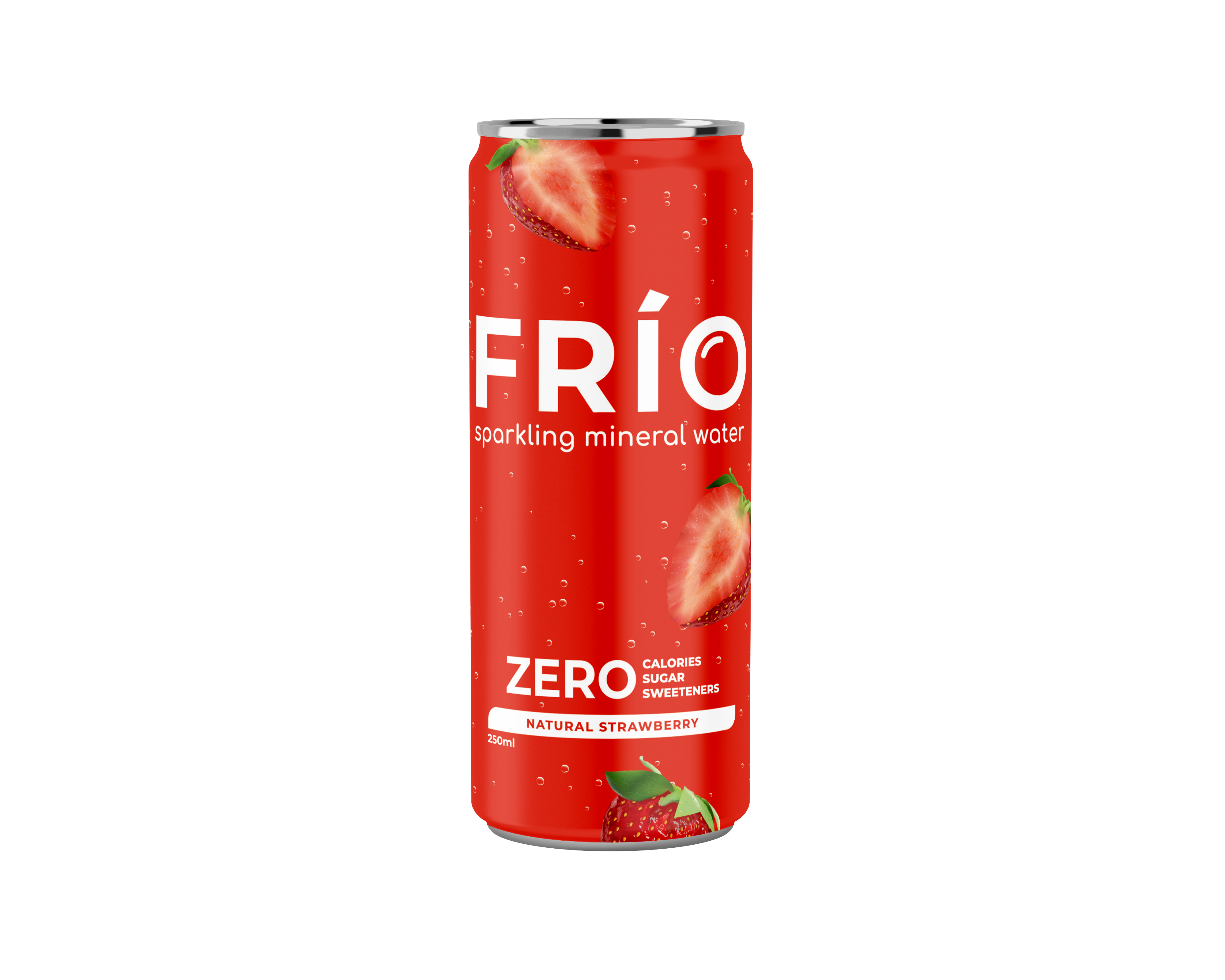 FRÍO Natural Strawberry Sparkling Mineral Water