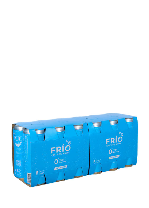 FRÍO Classic Sparkling Water - 6 Pack x 330 ml