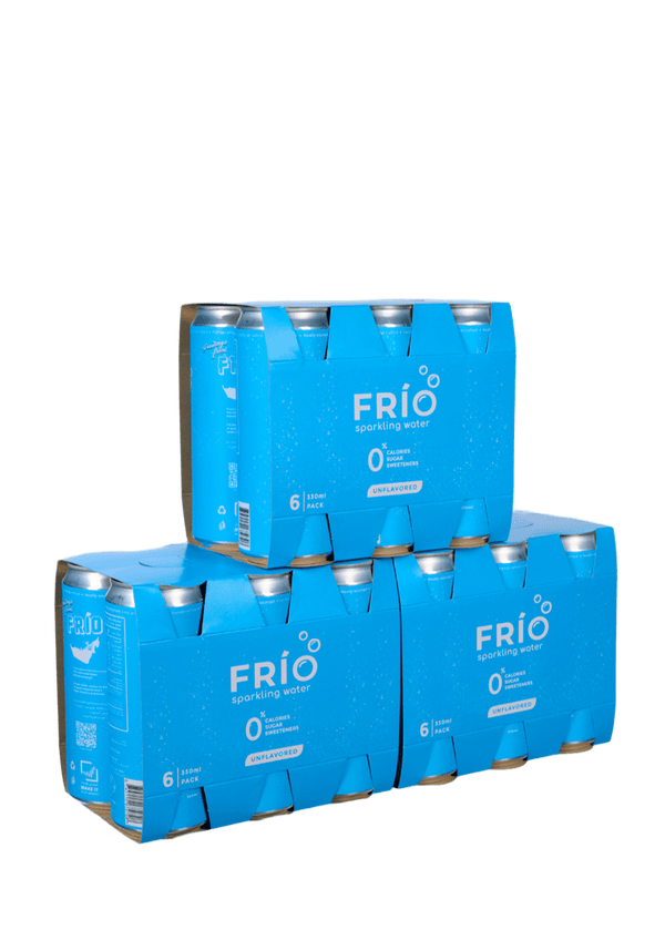 FRÍO Classic Sparkling Water - 6 Pack x 330 ml