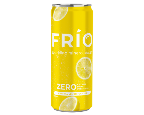 FRÍO Natural Lemon Sparkling Water - 250 ml
